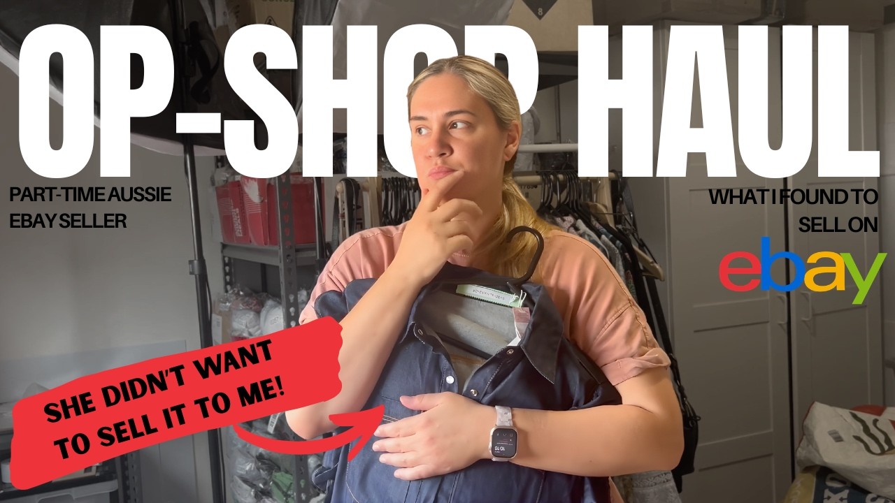 Op-Shop Haul to Sell on Ebay for a Profit & How I find quality items anywhere!