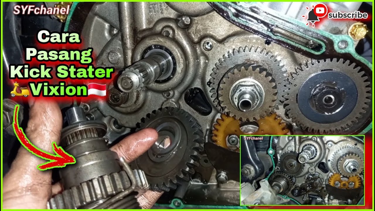 Cara Mudah Pasang Kick Stater Vixion|| Apa Benar Susah???🤔🤔