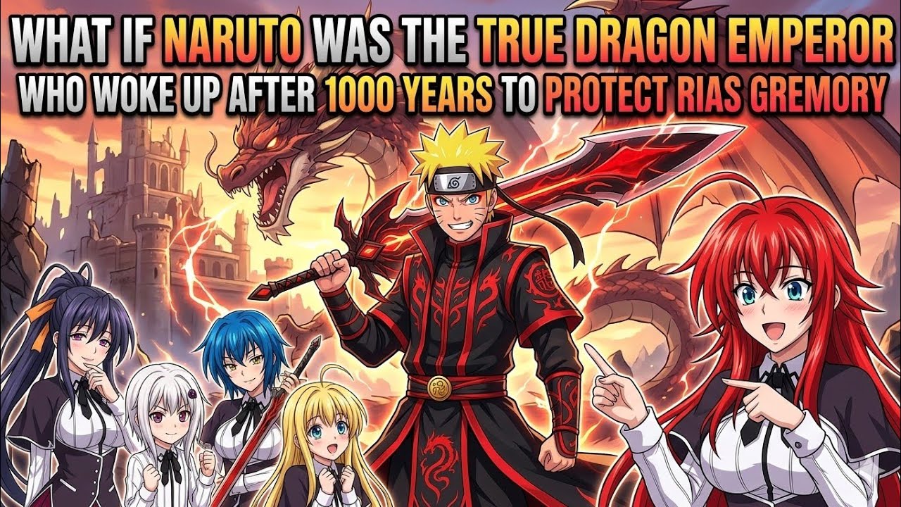 What If Naruto Was The True Dragon Emperor Who Woke Up After 1000 Years To Protect Rias Gremory