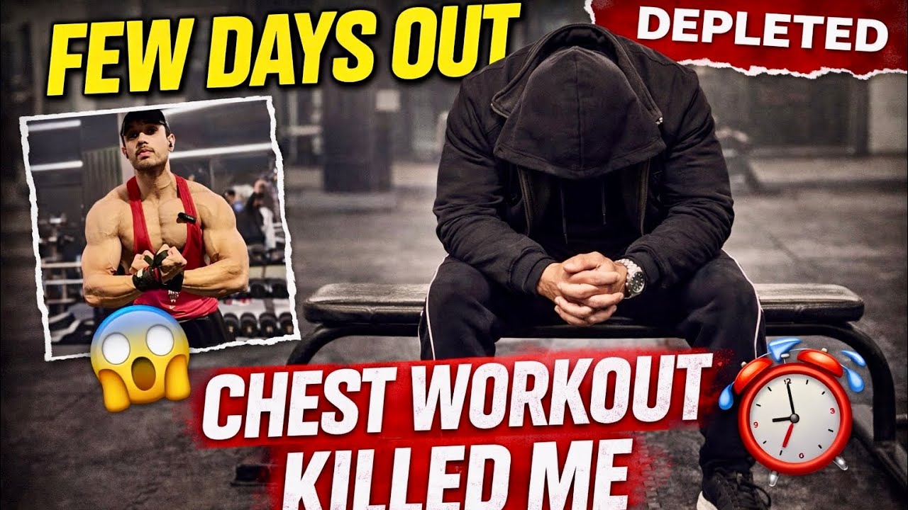 MOST CRAZY CHEST WORKOUT | Few days out of Mr Pakistan again 