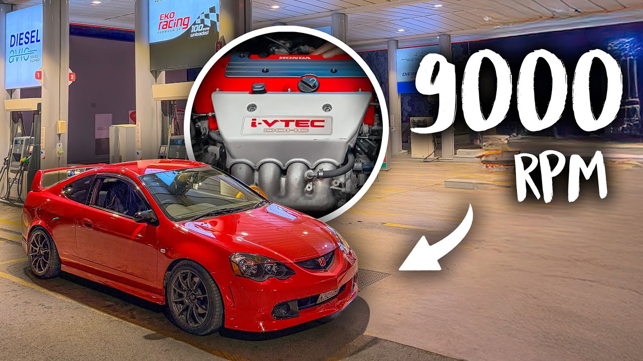 Honda Integra Type R DC5 - K24 Swapped - Raw Audio [4K]