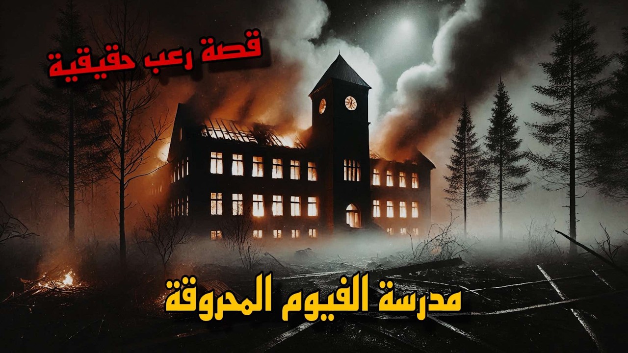 قصة رعب حقيقية مدرسة الفيوم المحروقة
