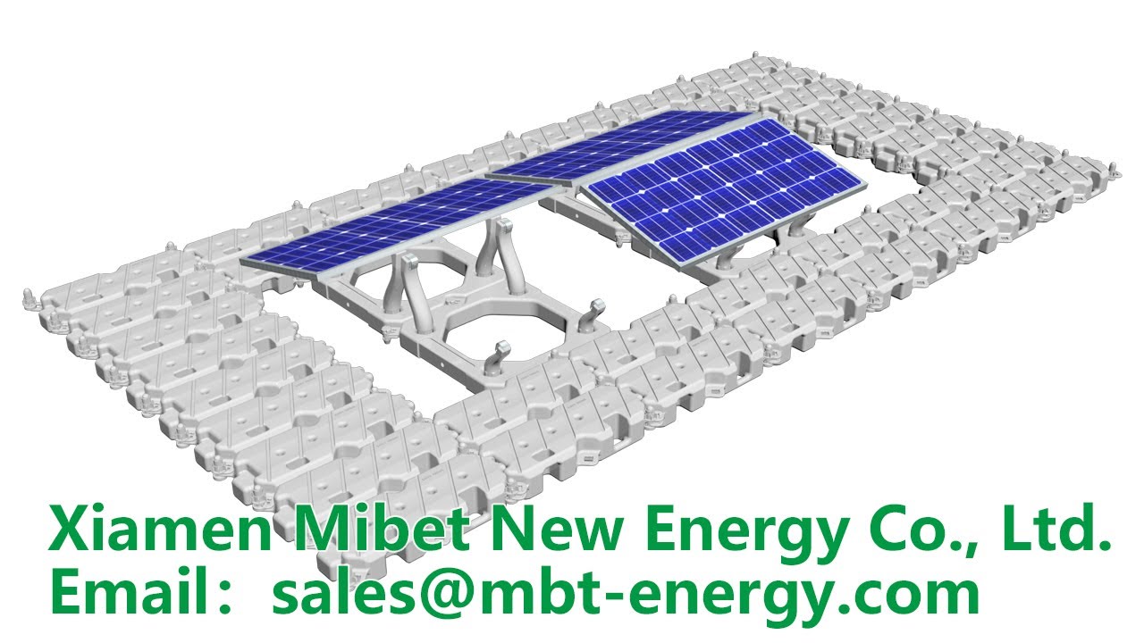 MRac Floating PV Mounting System G4S Installation