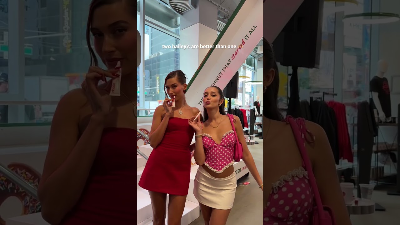 MEETING HAILEY BIEBER #haileybieber #rhode