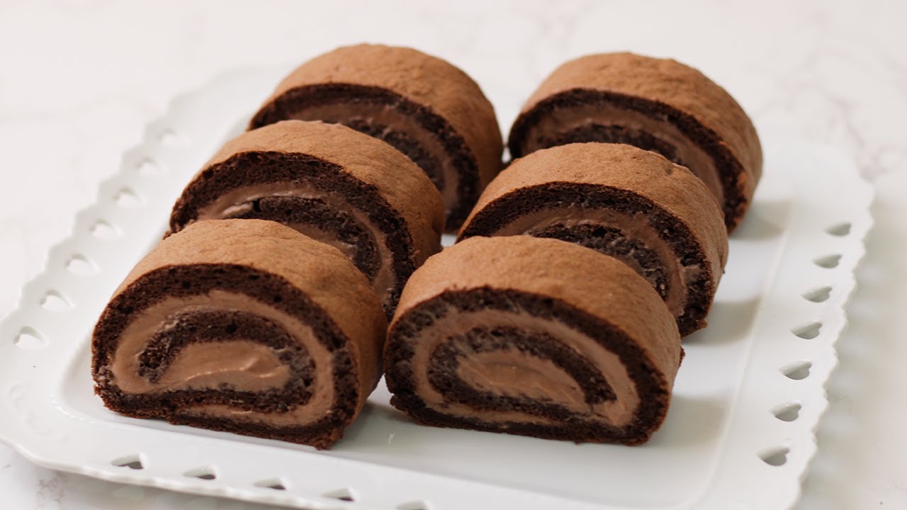 Chocolate Roll Cake | Sophia