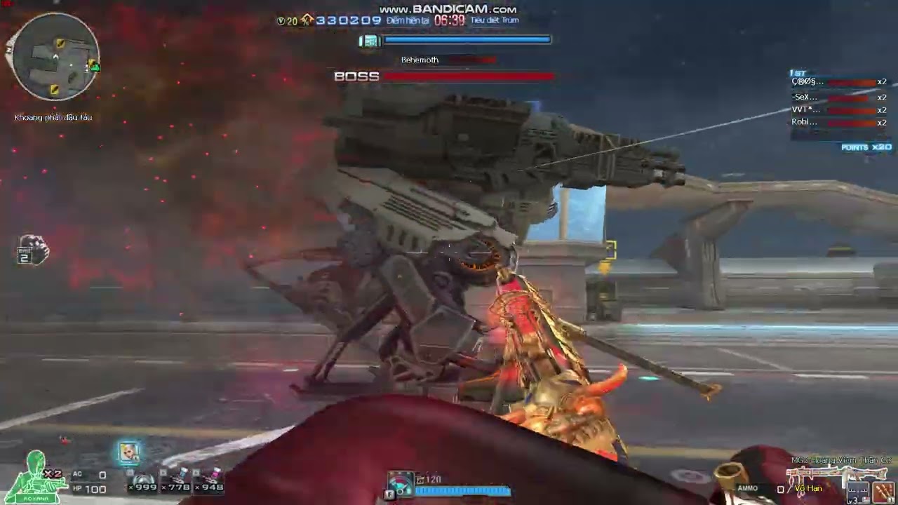 MG3-IGNITE GOLD vs all boss AI 2
