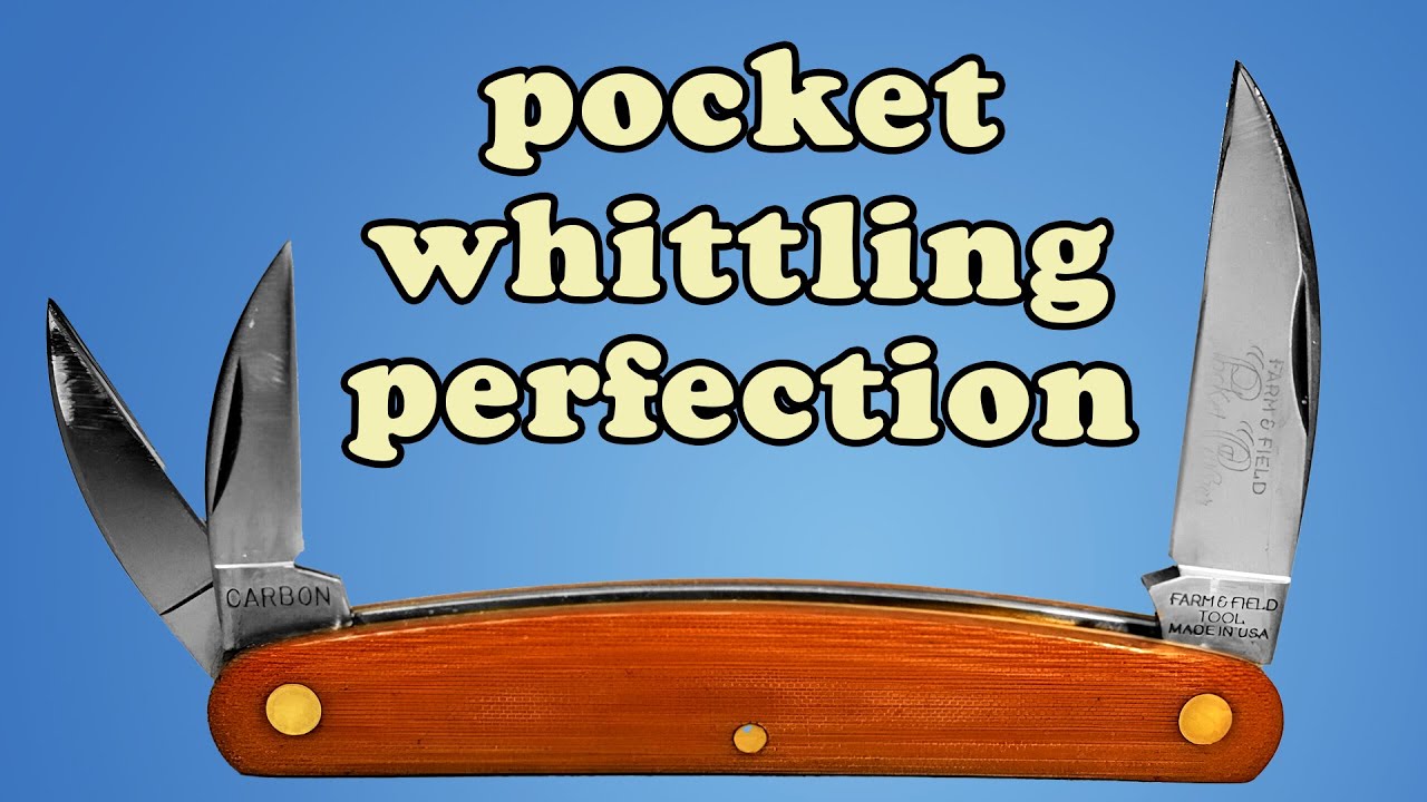 Whittling Pocket Knife PERFECTION - Great Eastern Cutlery (GEC) #62 Pocket Carver Review