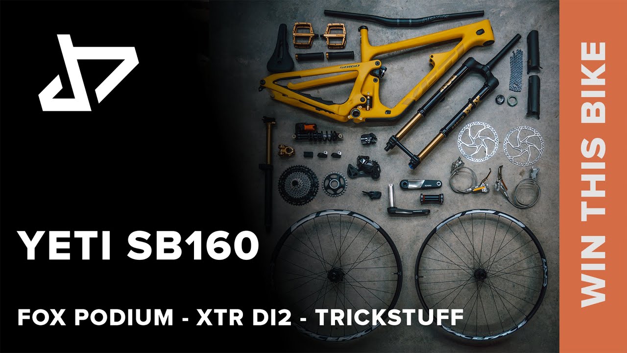 МЕЧТА ПОСТРОИТЬ МТБ - YETI SB160 + вилка FOX PODIUM + XTR DI2 + тормоза Trickstuff