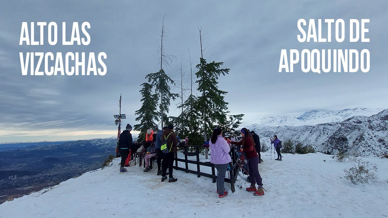 Alto las Vizcachas + Salto de Apoquindo Invernal