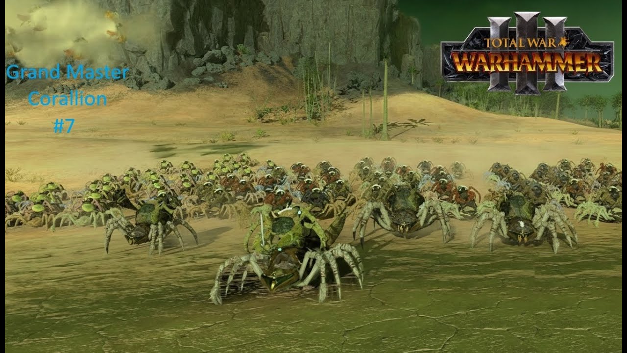 Trapped! Total War: Warhammer 3-VH/VH Difficulty-Grand Master Corallion Campaign #7