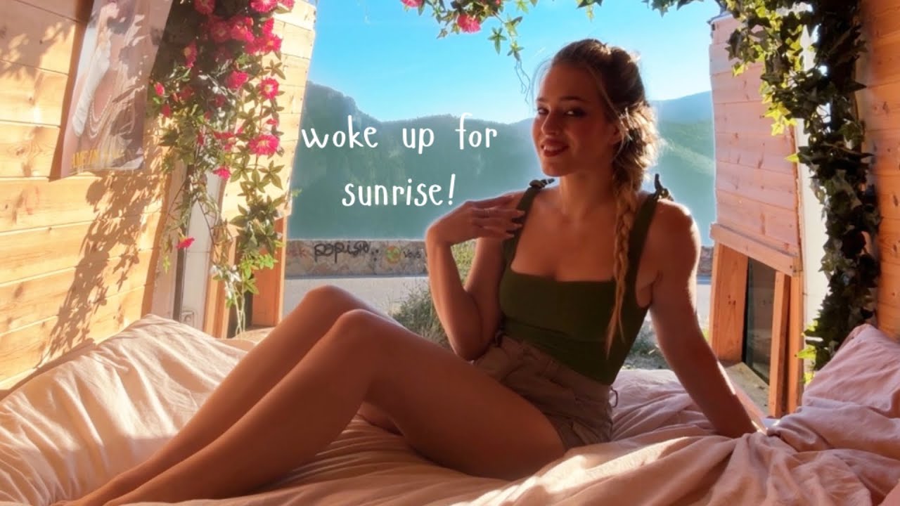 Living in the mountains in a VAN! || solo female van life