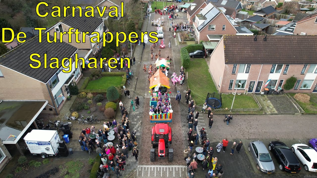 De Turftrappers - Carnaval Slagharen 2024 [4K - Drone]