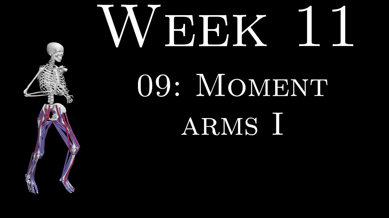 K305 Week 11 - 09 - Moment arms I
