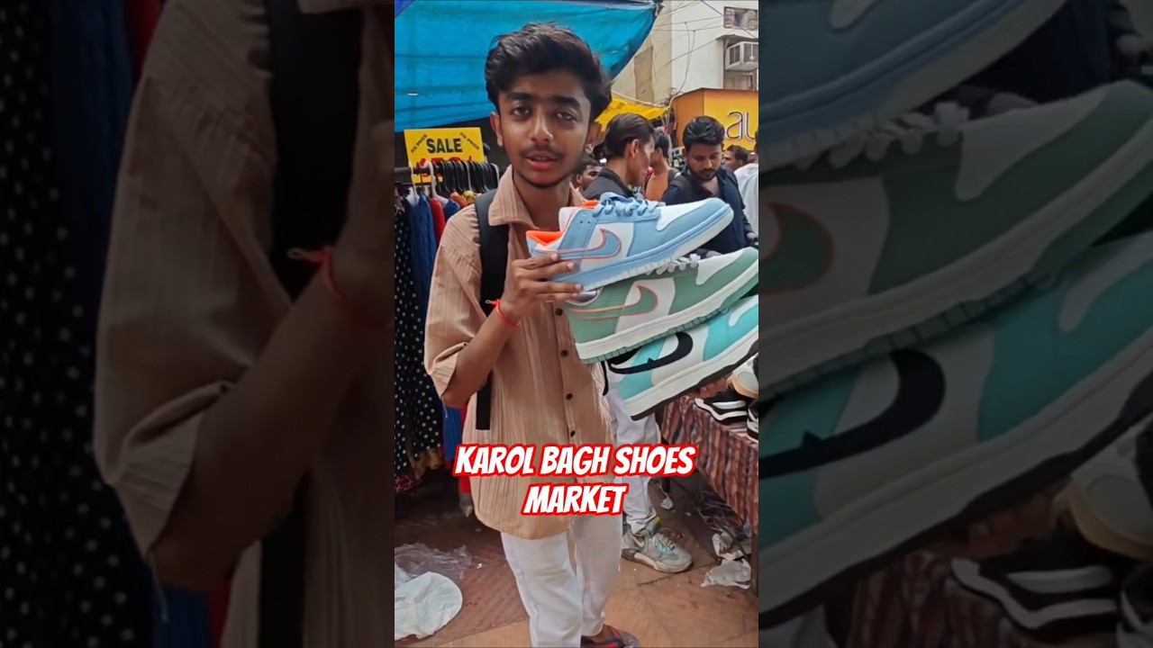 Cheapest Shoes Market in Delhi | Karol Bagh Shoes Market | Wholesale Shoes Matket