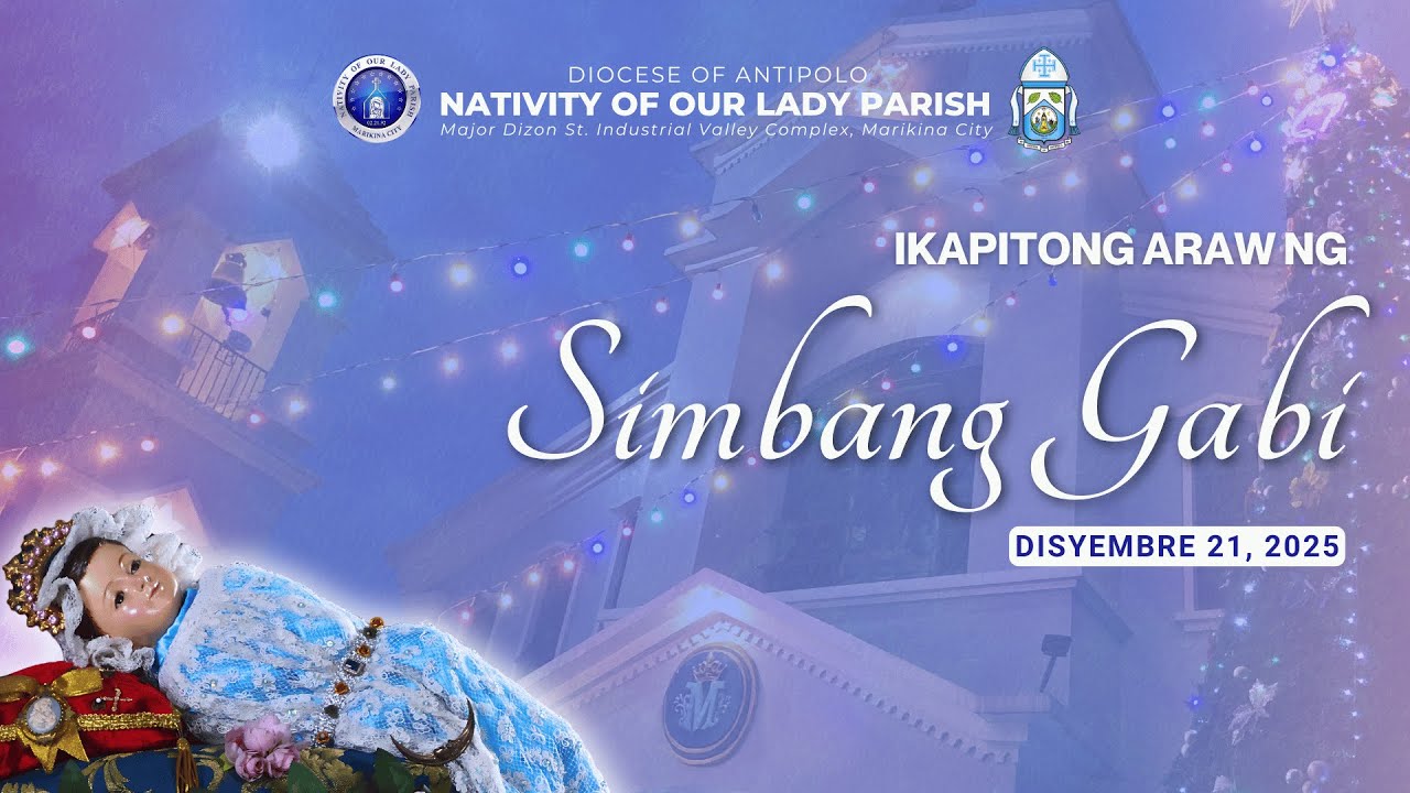 [LIVE] Ikawalong Araw ng Simbang Gabi | December 22, 2025