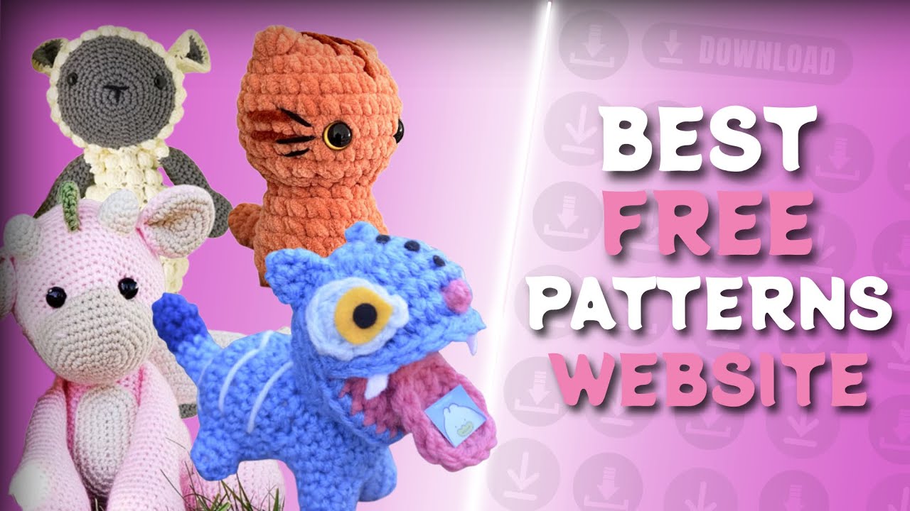 Websites for FREE Crochet Patterns | Stop Paying for Crochet Patterns 