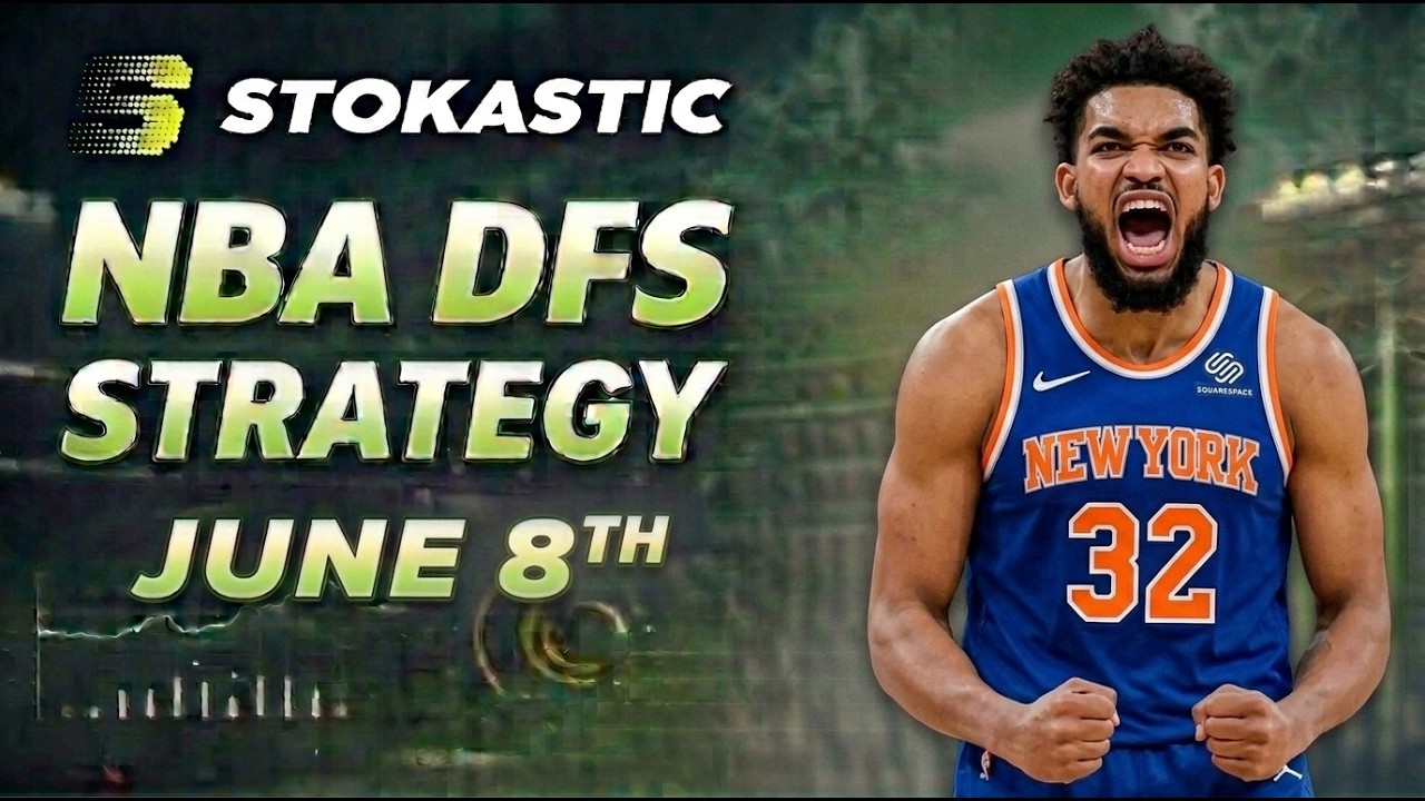 NBA DFS Strategy Monday 6/8/26 | DraftKings & FanDuel NBA Lineup Picks