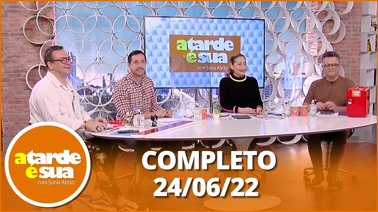 A Tarde é Sua (24/06/22) | Completo: Novidades em Pantanal; Sabrina Sato, Luan Santana e mais !