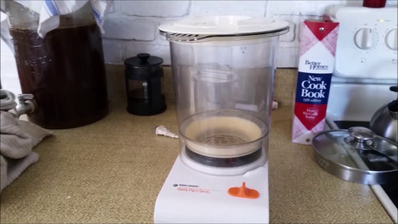 Black & Decker Pop 'N Serve Popcorn Popper Product Review