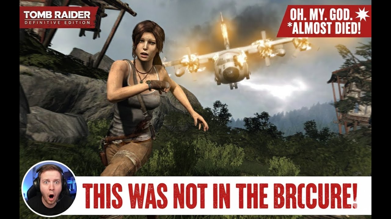 CAN LARA SAVE THE PILOT???💀💀 | Tomb Raider Gameplay #3