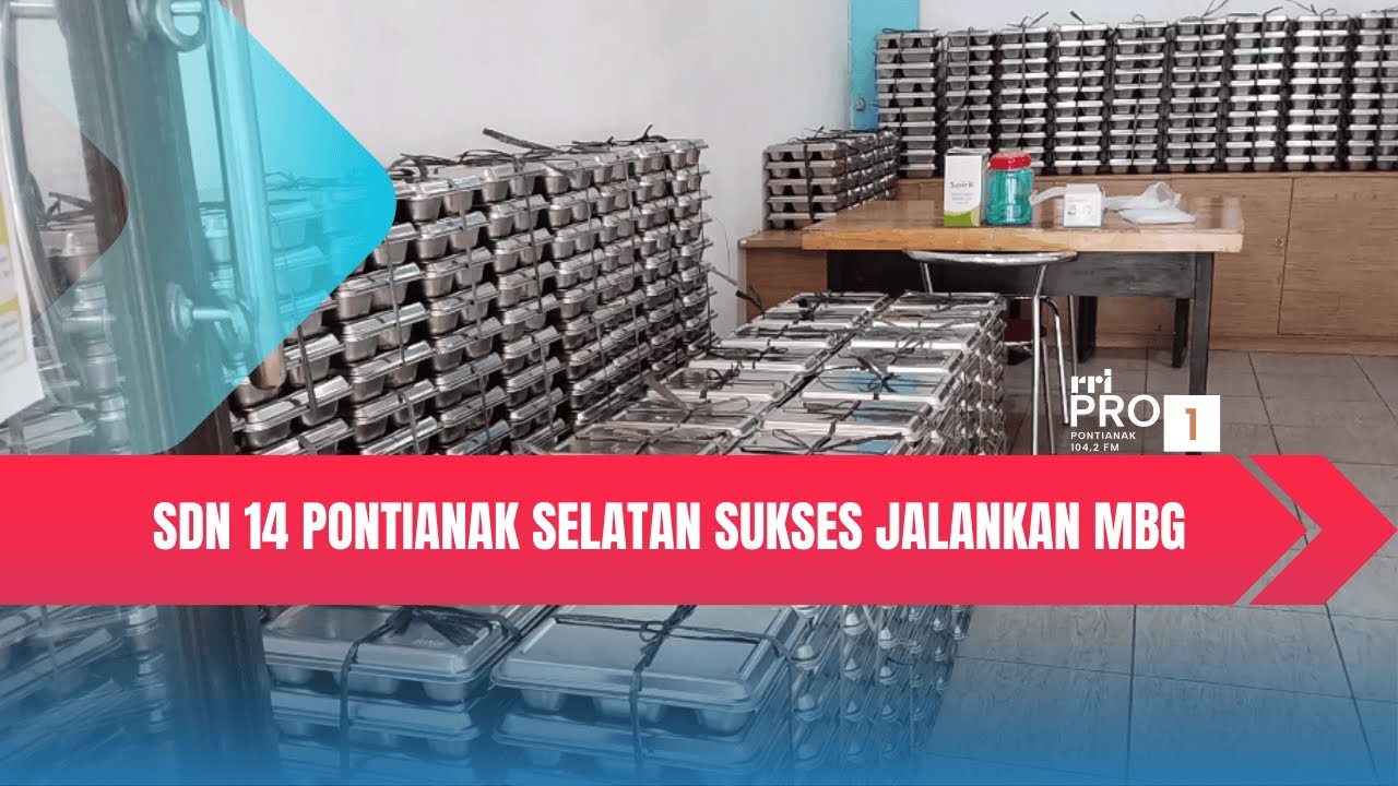 SDN 14 Pontianak Selatan Sukses Jalankan MBG