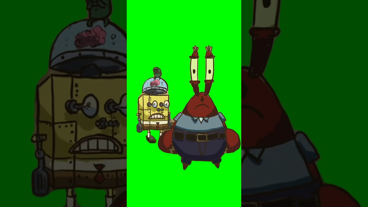 mr krabs start diggin in yo but twin Green Screen  #spongebob  #spongebobsquarepants #animation