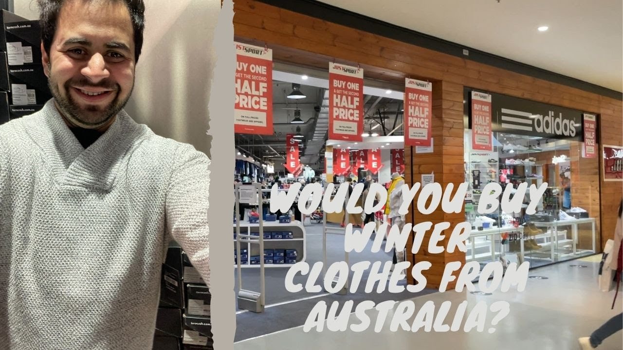 Price of Winter Clothes in Australia....