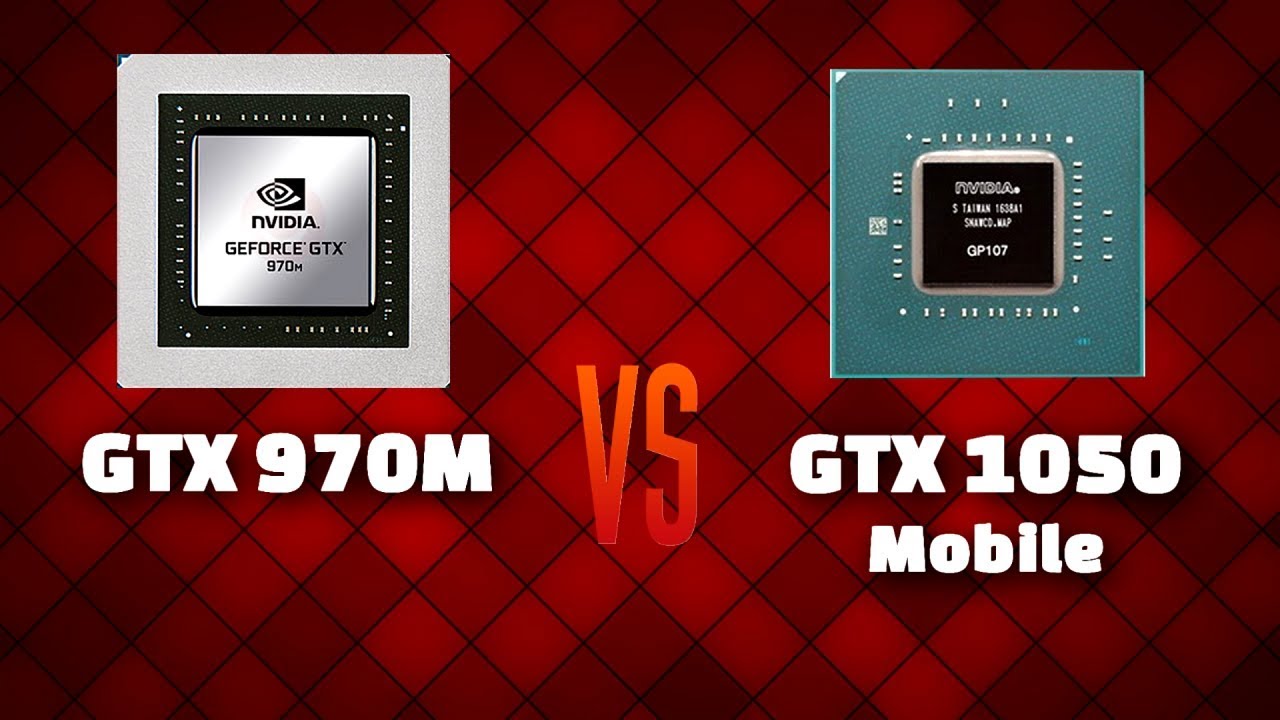 GTX 970M vs GTX 1050 Mobile - Newer Games Bench