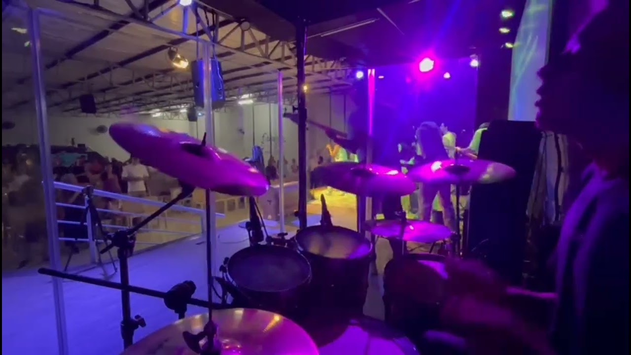 TÚ ÉS PODEROSO #drums #louvor #adoração #viraliza # (Ebenézer Riacho Grande)