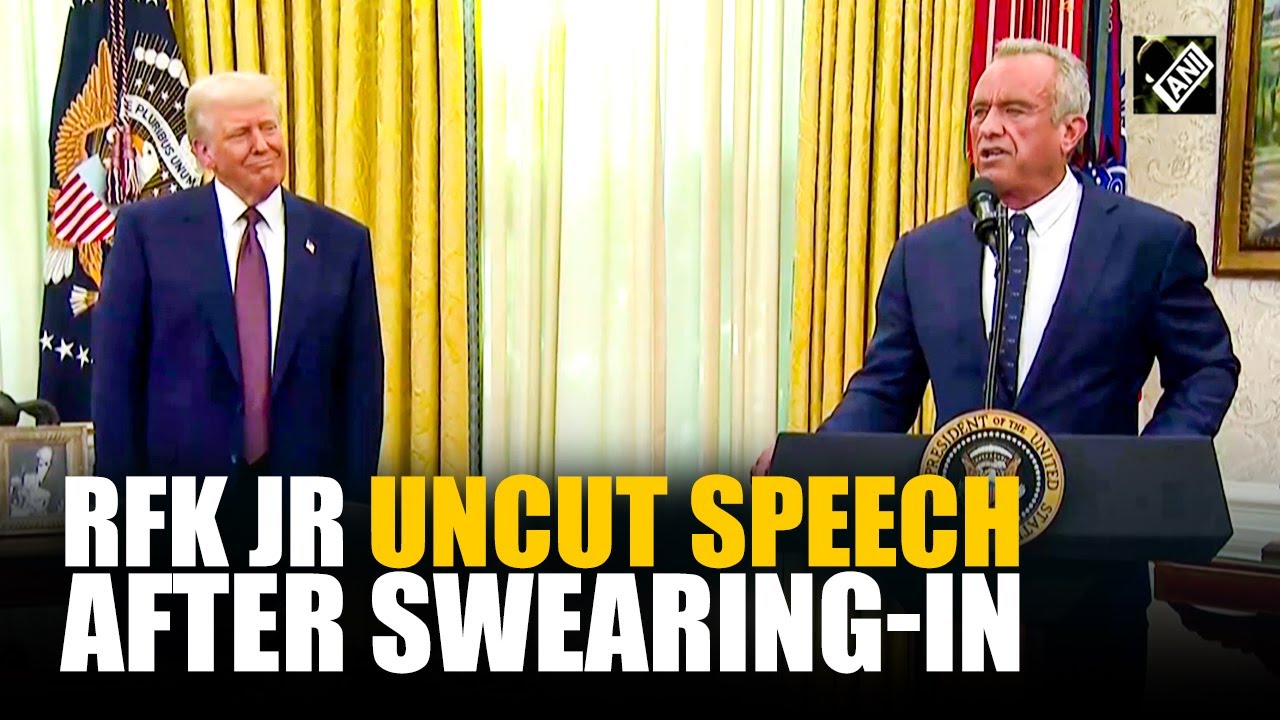 RFK Jr's uncut speech after swearing-in as Health Secretary: A bold vision for public health