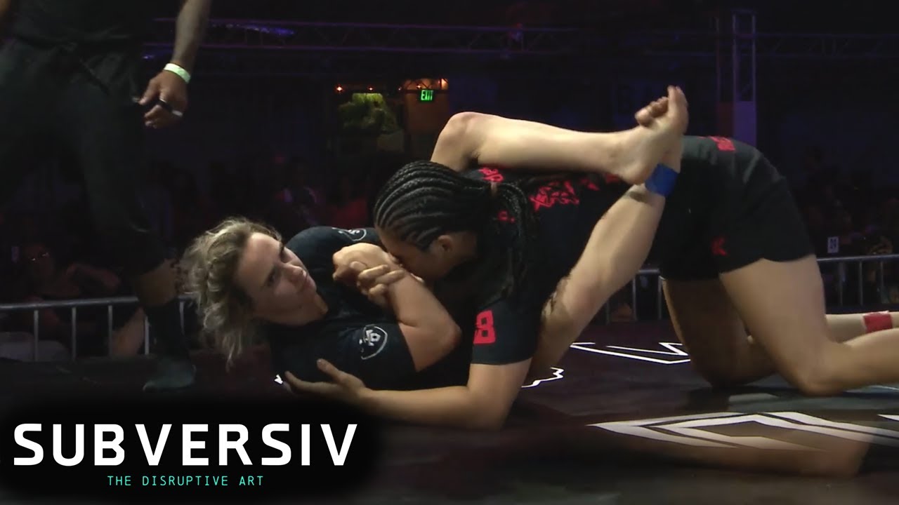 Чемпион против чемпиона - Фион Дэвис против Рафаэлы Гуэдес на Subversiv BJJ
