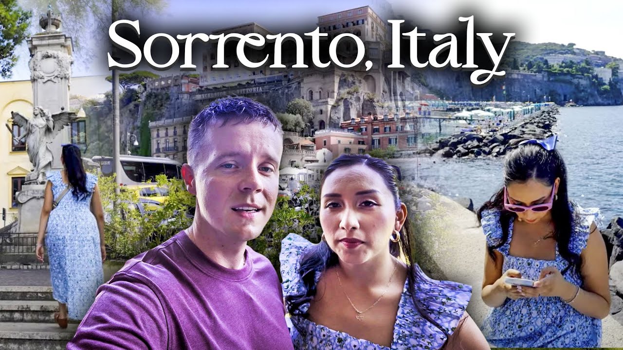 Exploring Sorrento Italy in 4K 🇮🇹 | Cliffside Paths, Sea Views & Italian Desserts