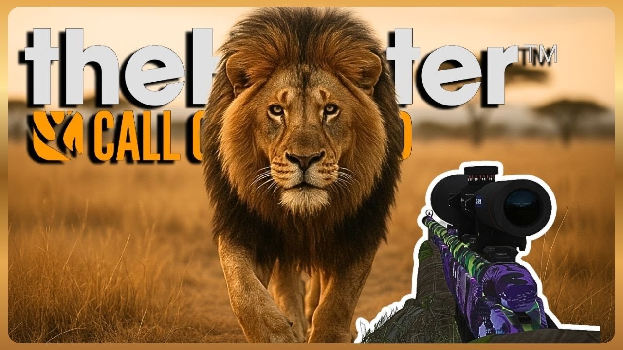 MİTİK VE OLAĞAN DIŞI RENKTE ASLAN AVLADIM! | theHunter: Call of the Wild