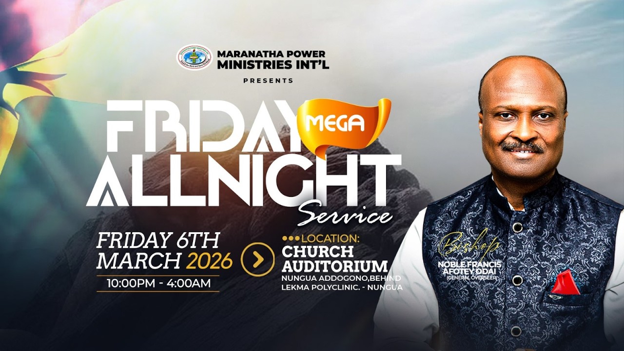 🔴JOIN US: MPMI ALL NIGHT SERVICE || 6TH MARCH 2026 || LIVE.
