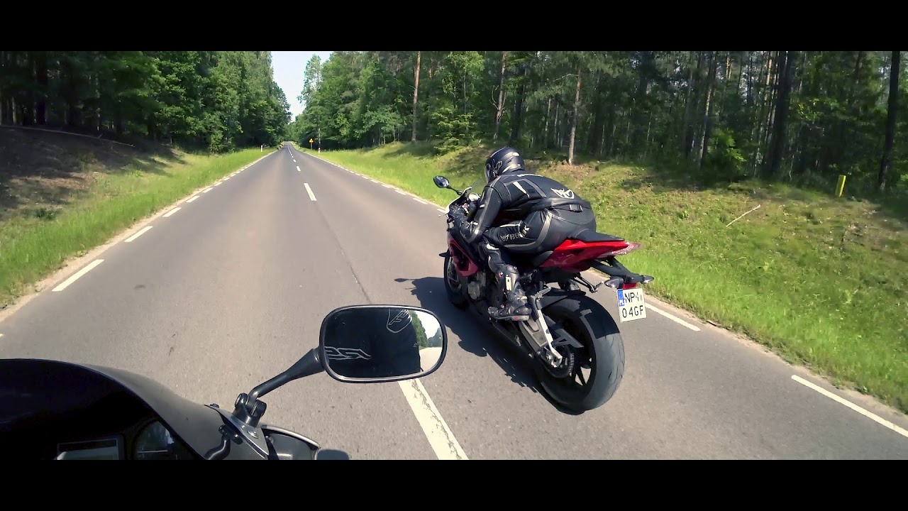 Trasa z Pisza do Olsztyna (przez Szczytno Olsztynek) cz.1 || BMW S1000RR || Honda CBR 600 F Sport