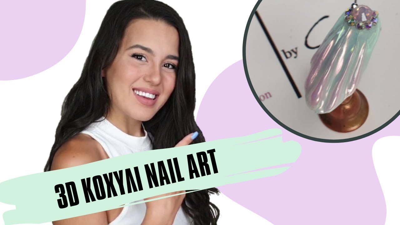 3D ΚΟΧΥΛΙ NAIL ART