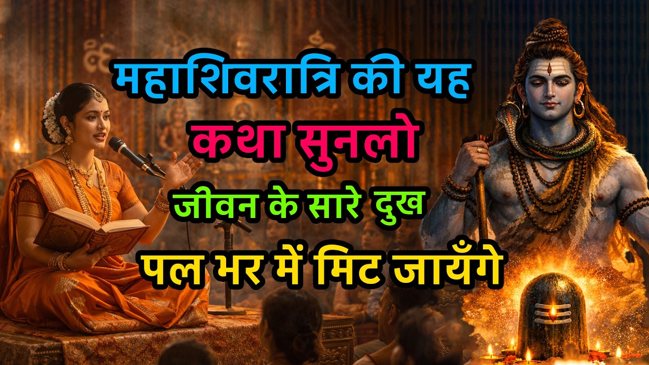 महाशिवरात्रि की यह पावन कथा सुन लो, जीवन सारे सारे दुख समाप्त हो जाएंगे ! Geeta Guru Bahena