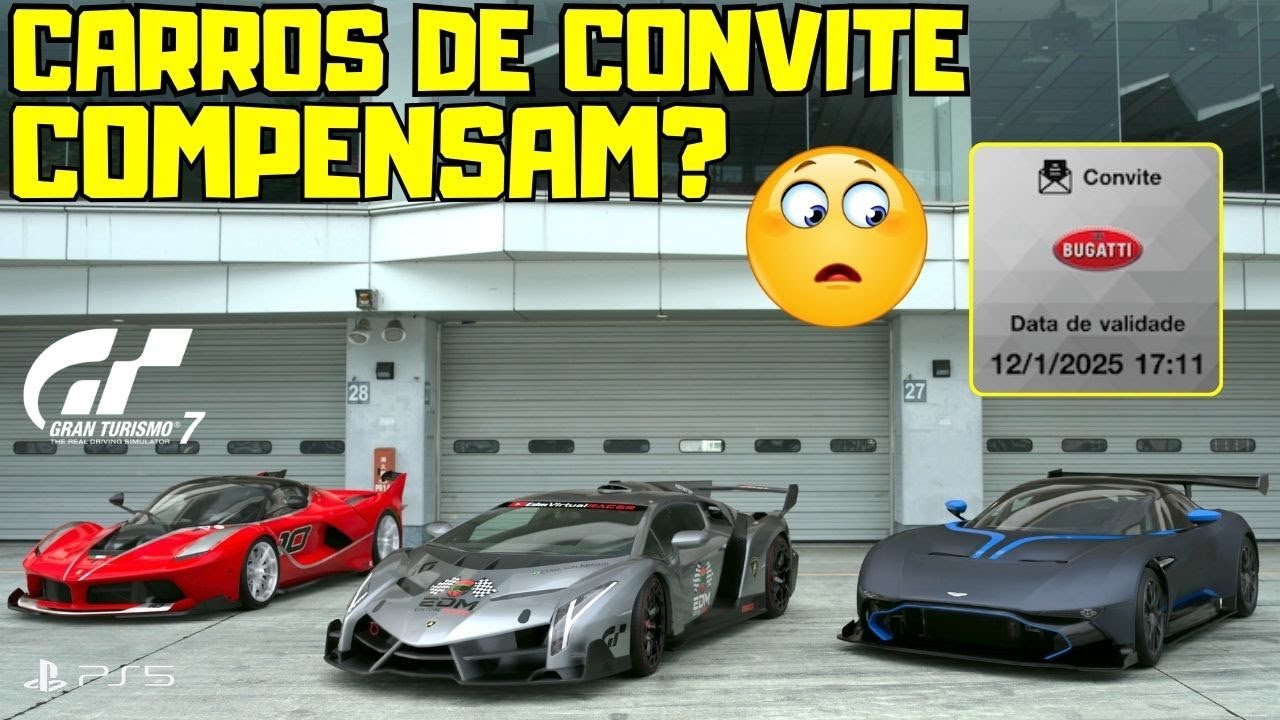 Quais são os carros de convites do Gran Turismo 7 #ps5 #gameplay #racing #gt7