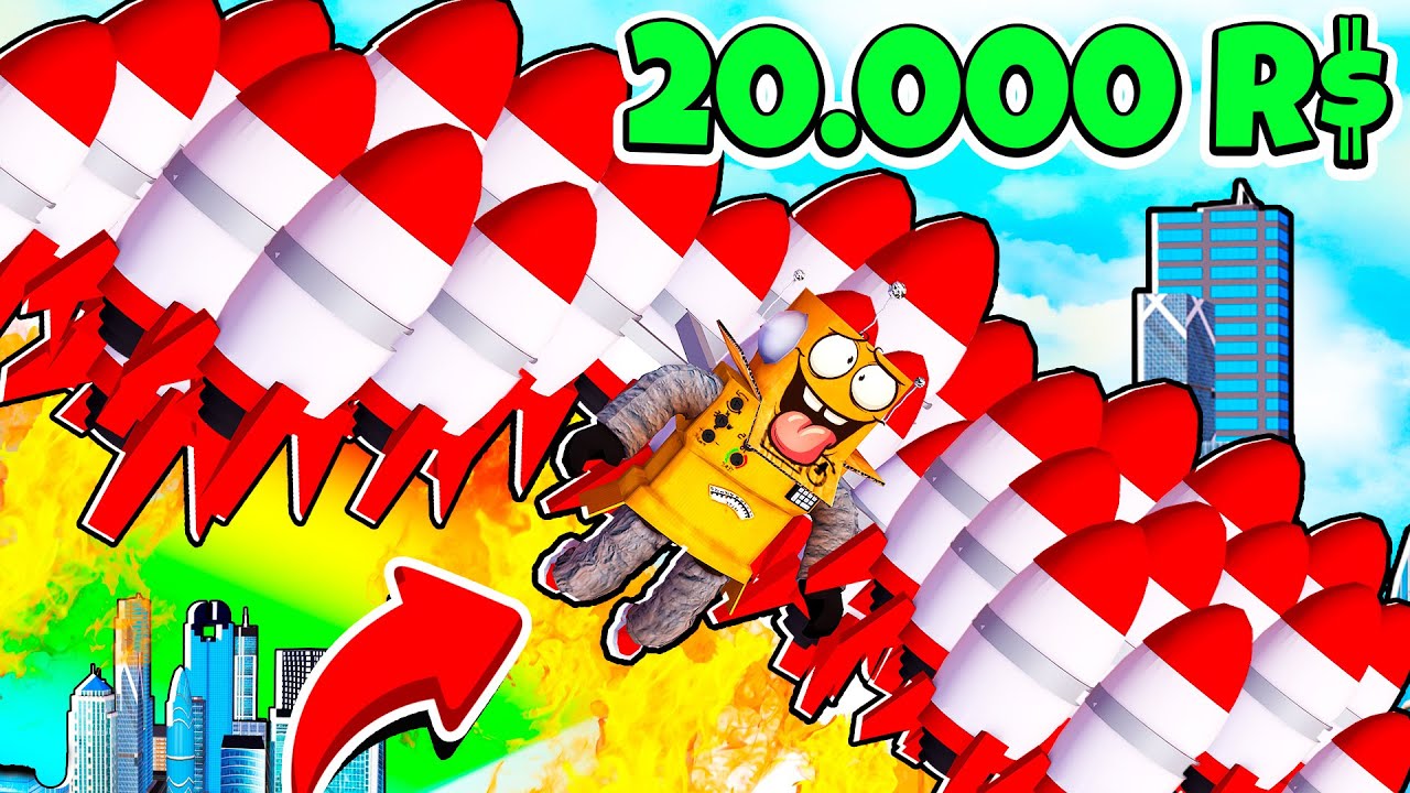 КУПИЛ *ЧИТЕРСКИЙ* ДЖЕТПАК за 20000 РОБУКСОВ и СЛОМАЛ ИГРУ ! 999.999.999 КМ НУБ И ПРО ВИДЕО ROBLOX