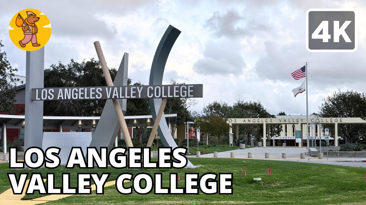 LAVC Campus Tour 2026 | Los Angeles Valley College 4K Walking Tour | 🔊 Ultra HD Binaural Sound