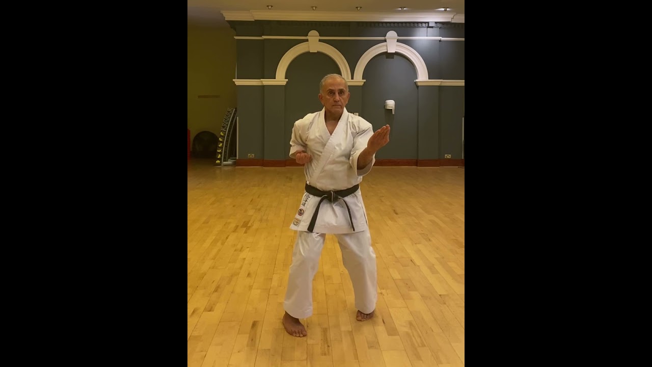 &rlm;Sanchin Kata of kanzen ryu Karate