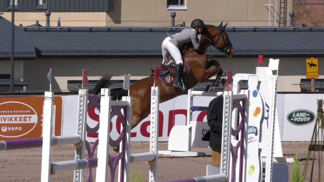 Pulkkanen Miisa & Faugila 130cm @ Tuusulan Derby 4.-6.5.2018