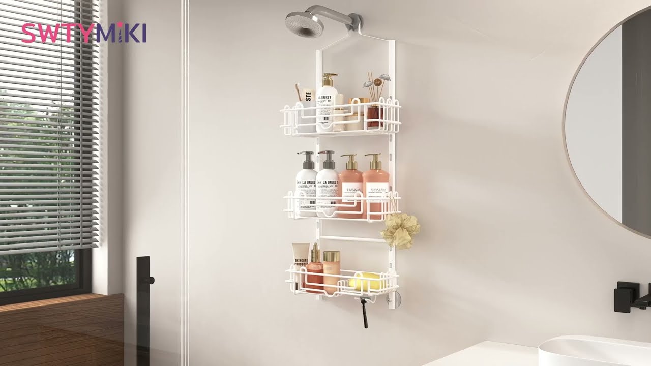 Assembly instruction-SWTYMIKI 3Tier Shower Caddy Hanging Organizer-ZWJ273(B0G34QG3TY)