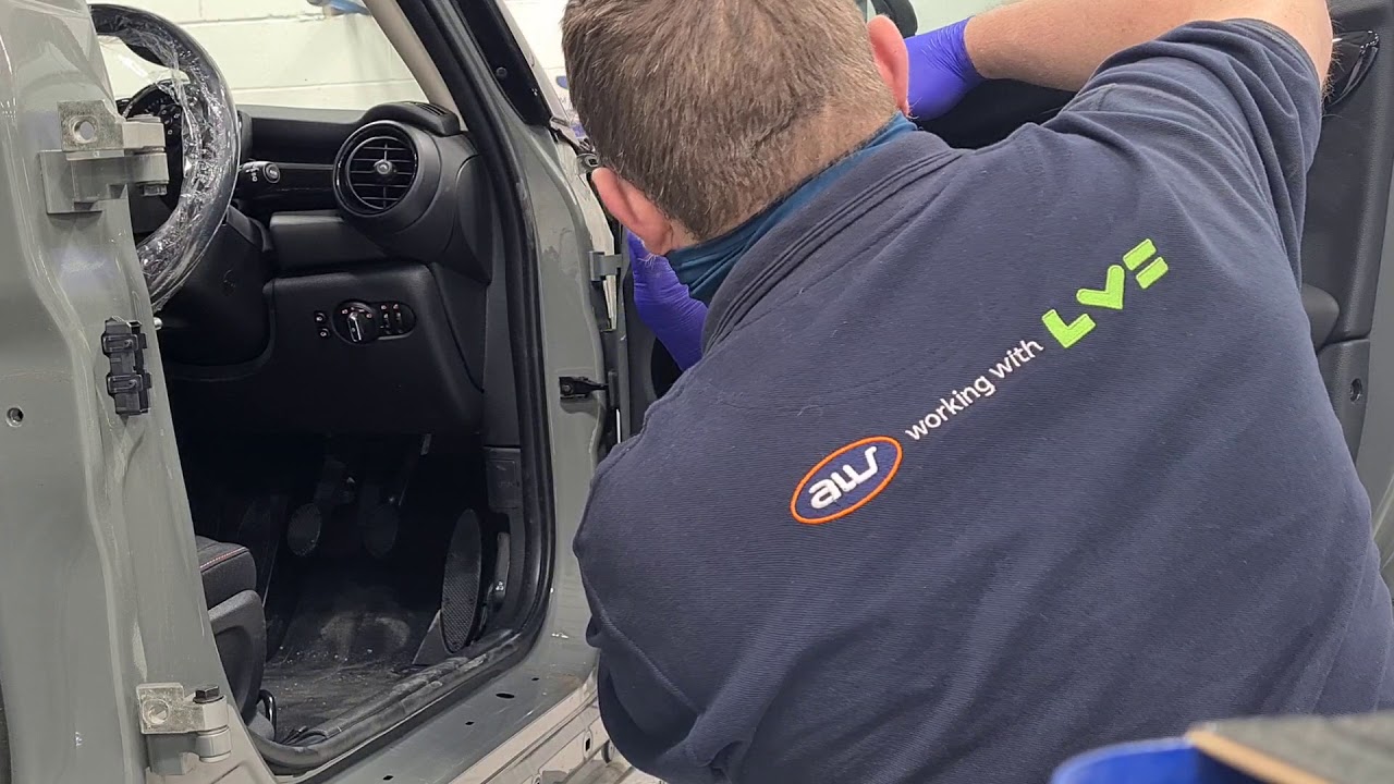 How to remove a 2020 Cooper front door card...