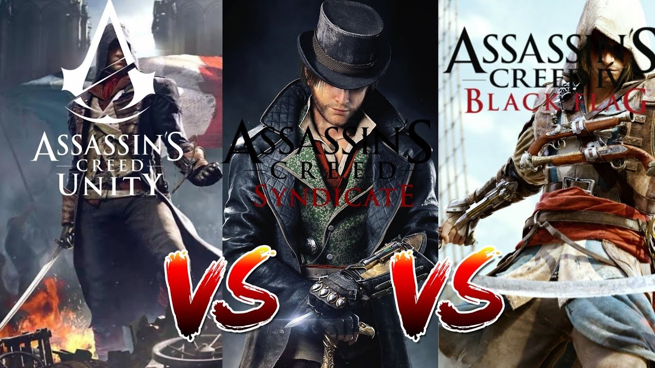Assassin's creed Black Flag vs Unity vs Syndicate 2021 - PC Gameplay