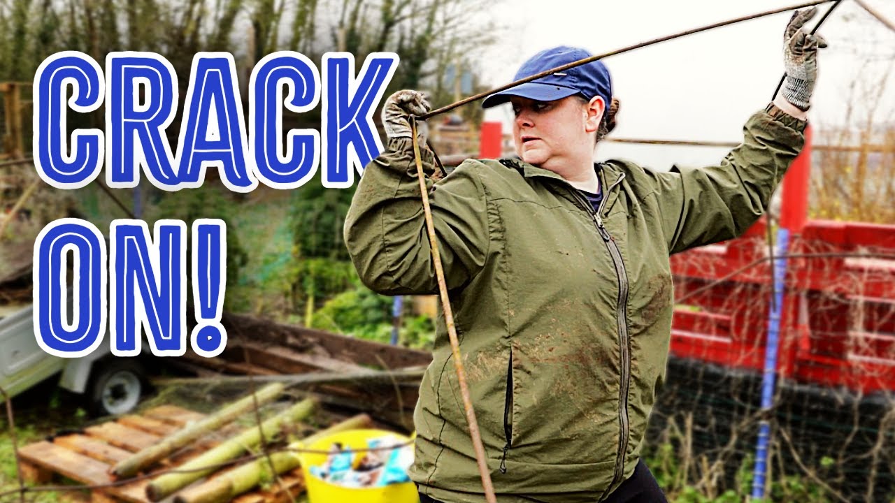 Mucky Day At The Allotment | The Tiny Garden