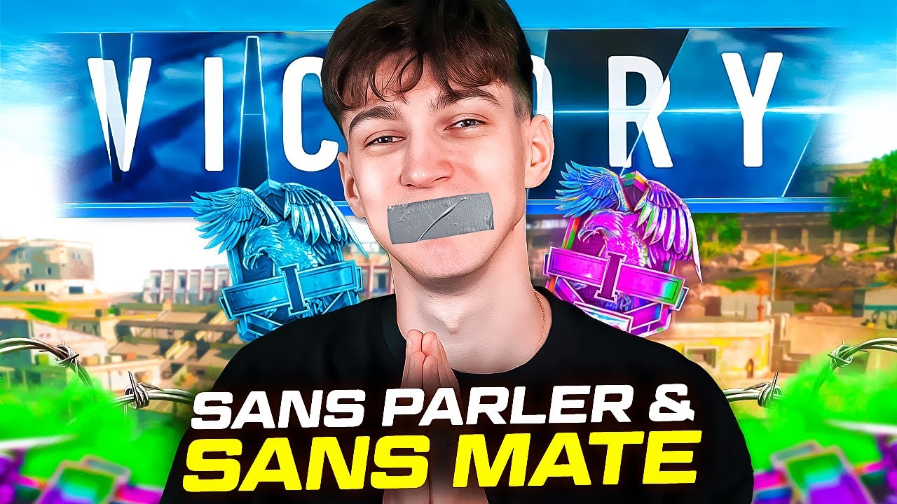 Faire TOP 1 en Ranked sans Parler et sans Mate 🤐