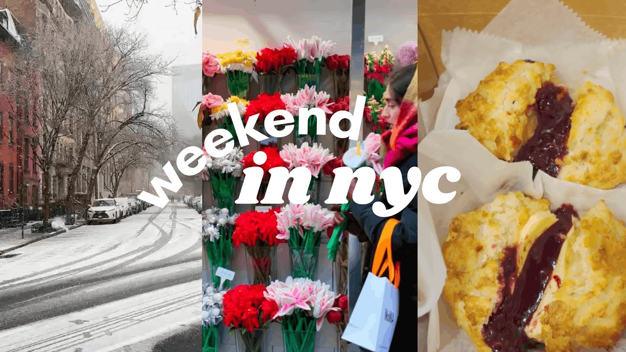 Is Mary O's the BEST Scone?!? - snow day in nyc!