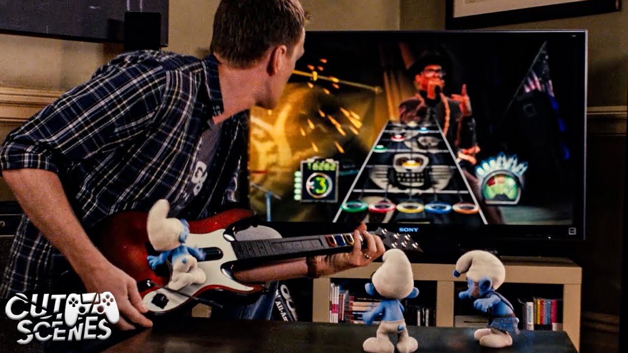 Epic Guitar Hero Scene with Neil Patrick Harris | The Smurfs (2011)