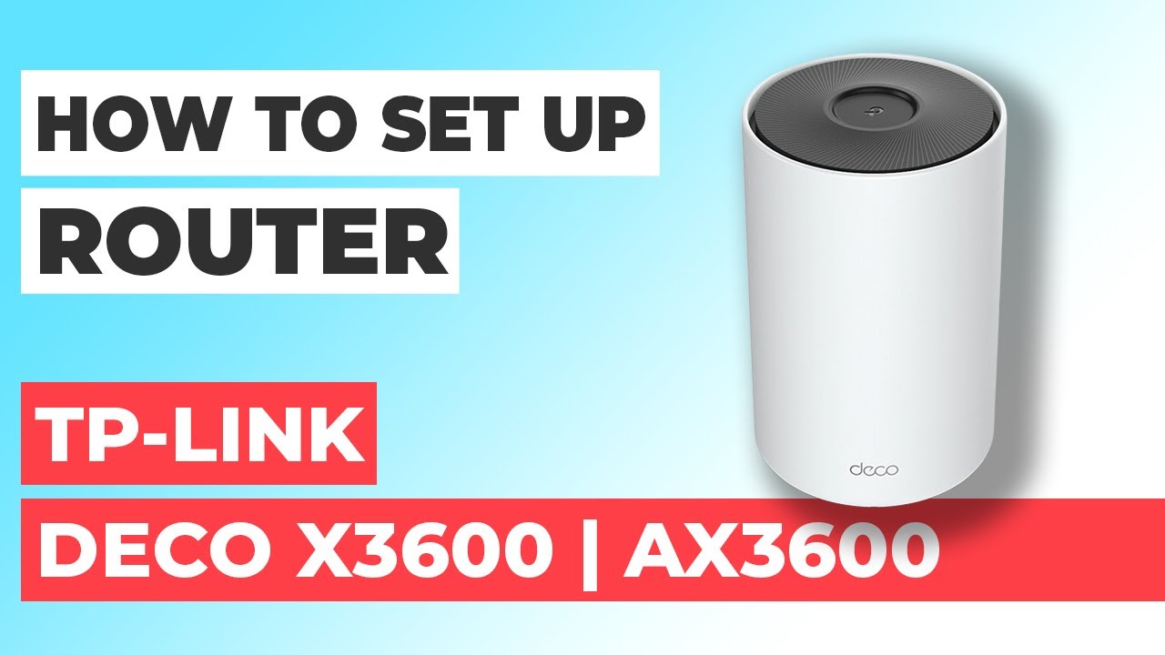 ✅ Jak skonfigurować router TP-Link Deco X3600 | Jak skonfigurować router WiFi TP-Link AX3600 Deco...